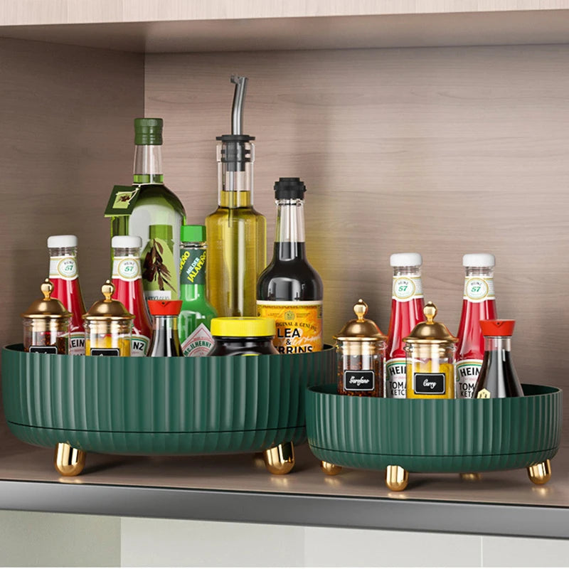 Organizador Giratório de Maquiagem e Perfumes