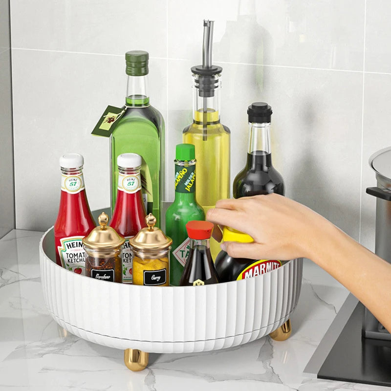 Organizador Giratório de Maquiagem e Perfumes