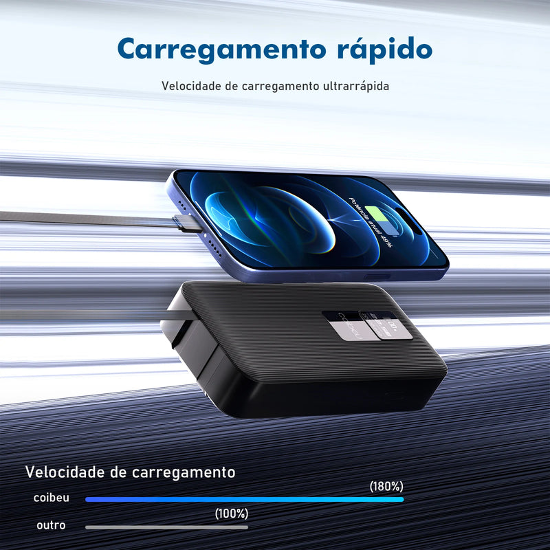 Power Bank COIBEU carregador portátil para celular