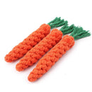 Corda Cenoura Mordedor para Cães – Brinquedo Resistente e Limpeza Dental