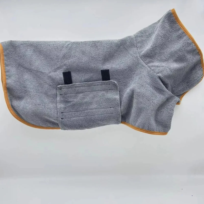 Roupão Absorvente de Secagem Rápida para Cães e Gatos