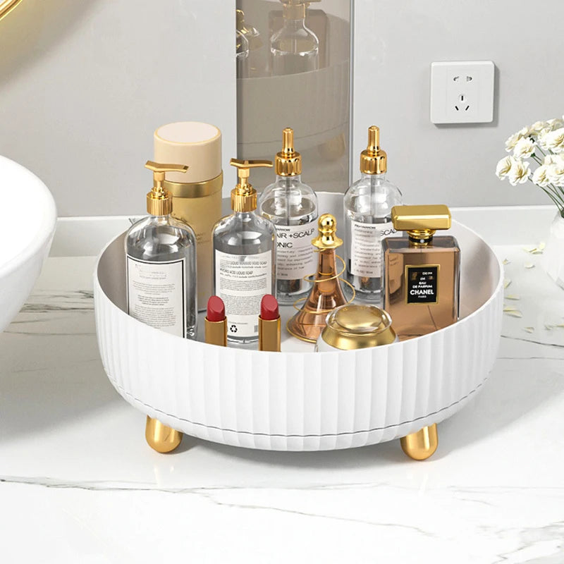 Organizador Giratório de Maquiagem e Perfumes