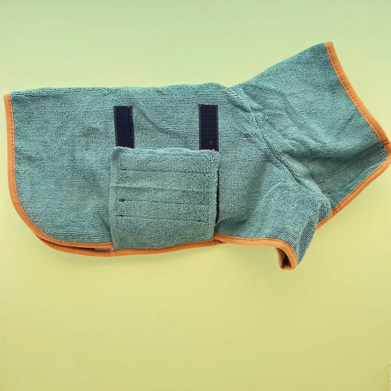 Roupão Absorvente de Secagem Rápida para Cães e Gatos
