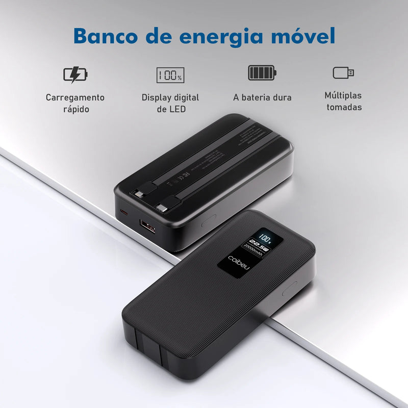 Power Bank COIBEU carregador portátil para celular