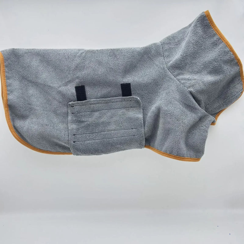 Roupão Absorvente de Secagem Rápida para Cães e Gatos