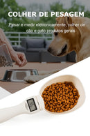 NutriScoop LED balança eletrônica de ração